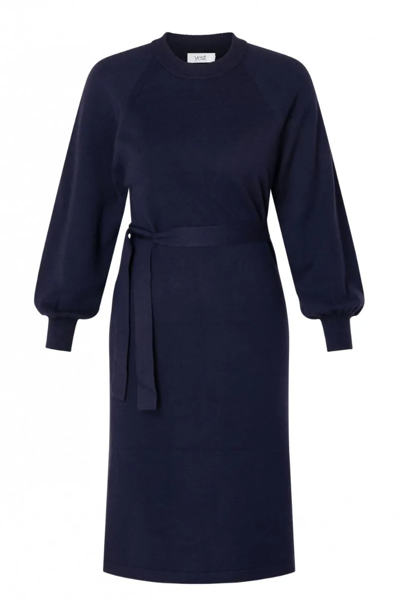 Yest Neva Essential jurk, donkerblauw